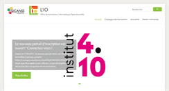 Desktop Screenshot of lio.ucanss.fr