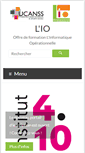 Mobile Screenshot of lio.ucanss.fr